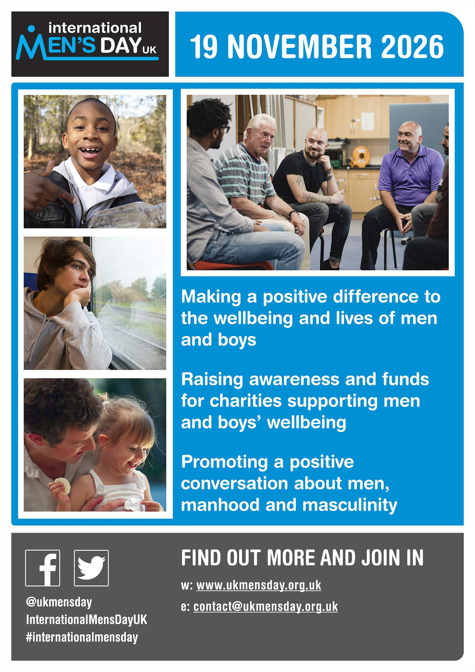 International Men's Day 2026 Poster