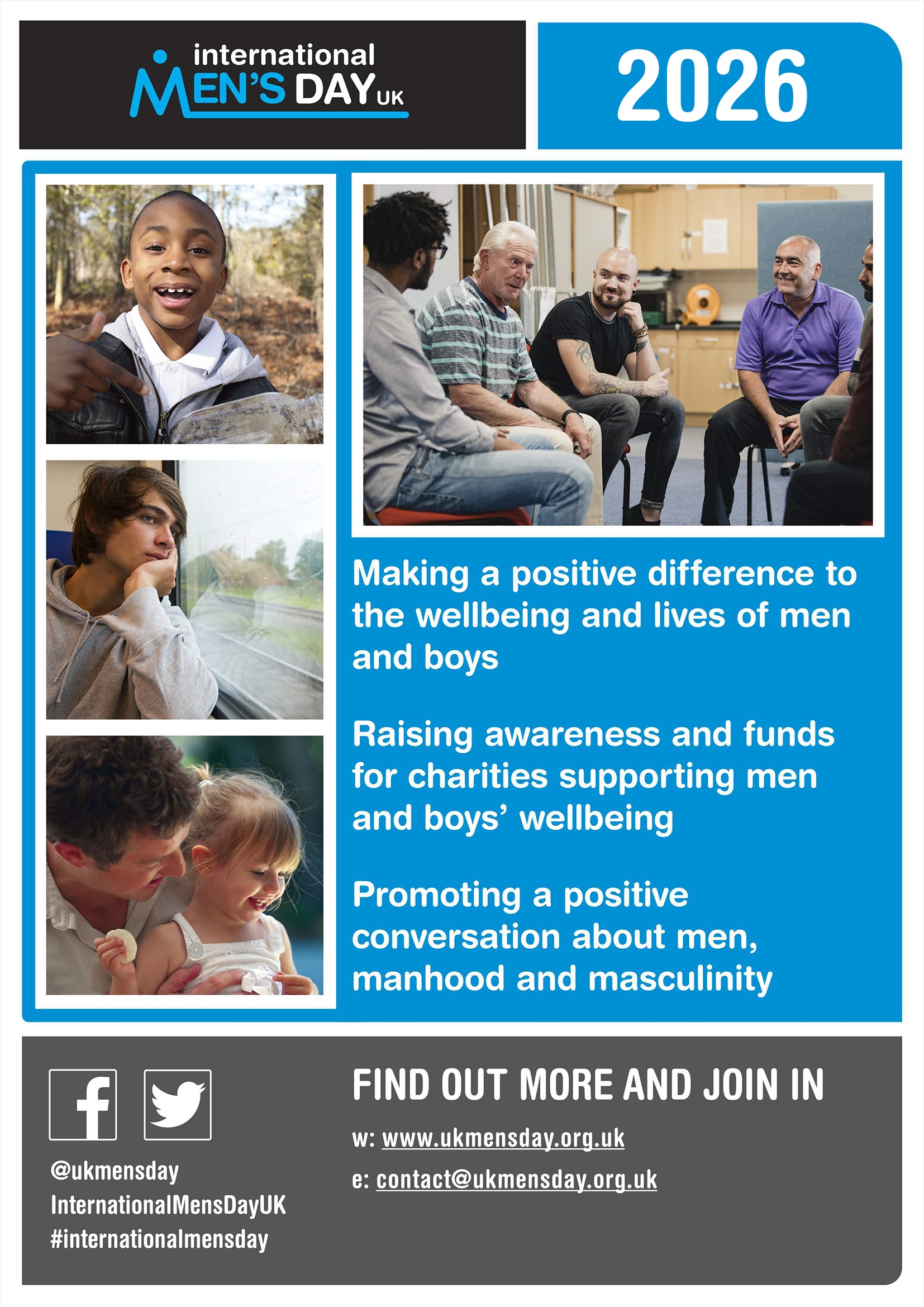 International Men's Day 2026 Poster